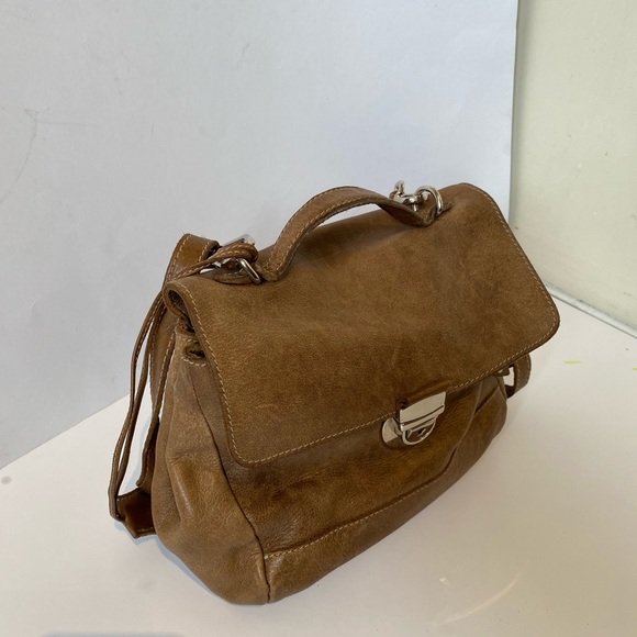 Roots Chelsea brown leather shoulder bag.. - Picture 3 of 11